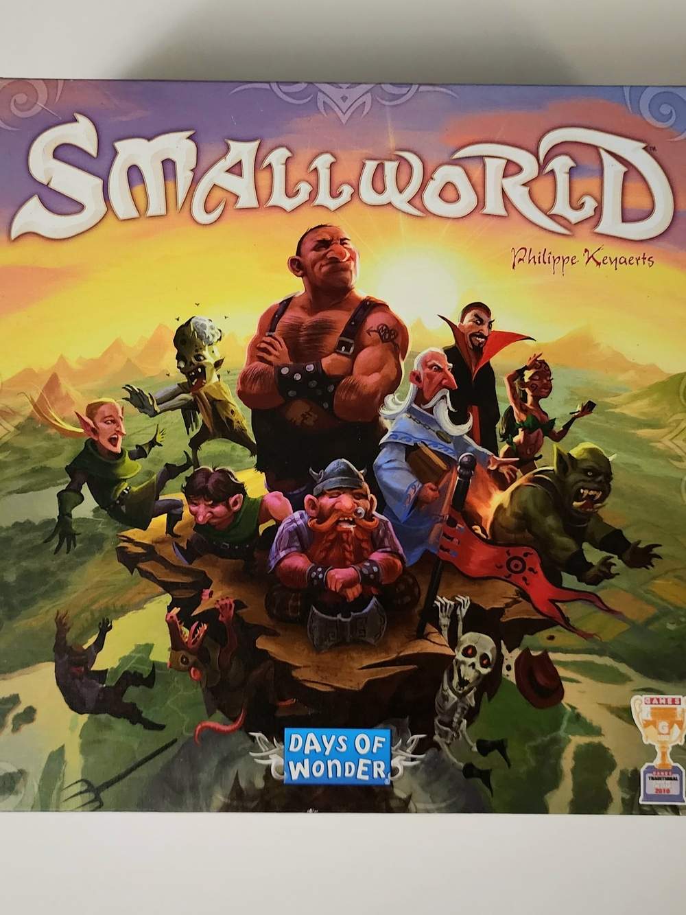 Small World strategy board game, published by Days of Wonder
